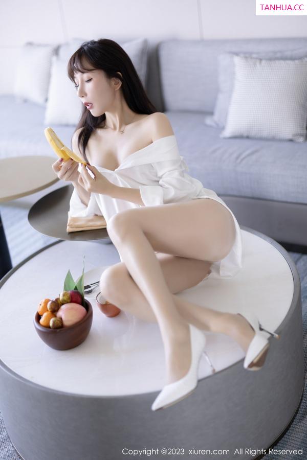 波巧酱  [XiuRen]高清写真图 2023.01.18 No.6153 波巧酱 丝袜美腿第25张图片